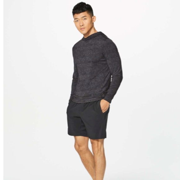 Lululemon Repetition Hoodie Heathered Black Size M - Picture 1 of 1